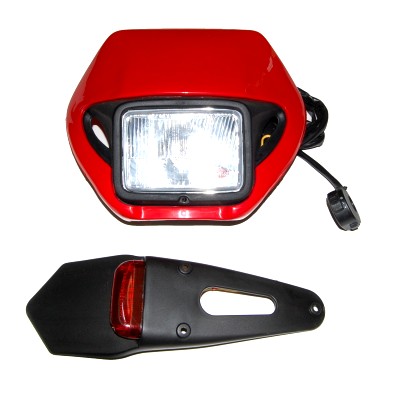 Dakar Glamis Lighting Kit - Red