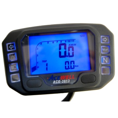Acewell 3913 Series Speedometer Kit - S (MX)