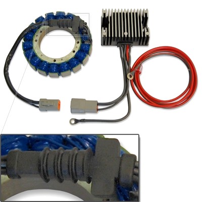 Harley-Davidson 3-Phase Stator-Regulator/rectifier Kit