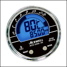 Acewell 2900 Series Digital Speedometers for Motorcycles