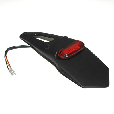 Stealth LED Tail Light Black