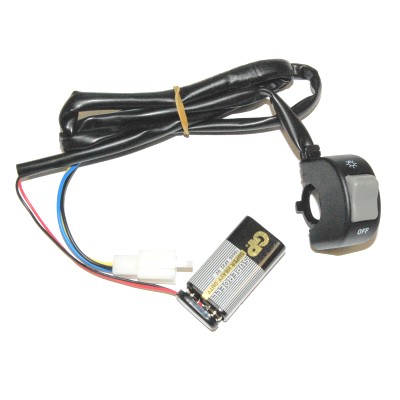 Acewell Handlebar Switch With 9V Battery
