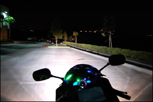 ElectroSport's HID Lights for Motorcycles.